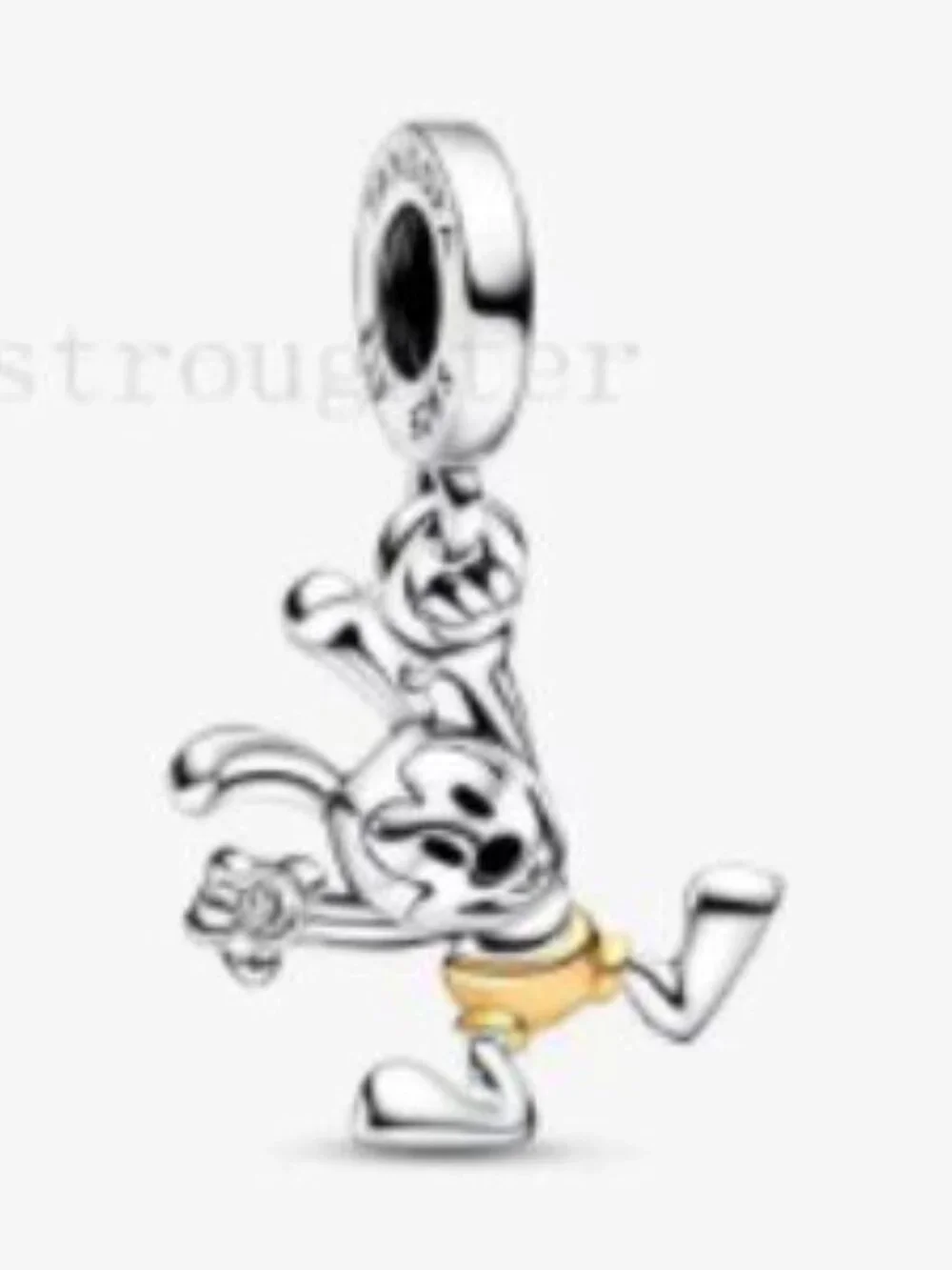 Pandora Disney Anniversary Oswald 0.009 ct tw Lab-created Diamond Dangle Charm